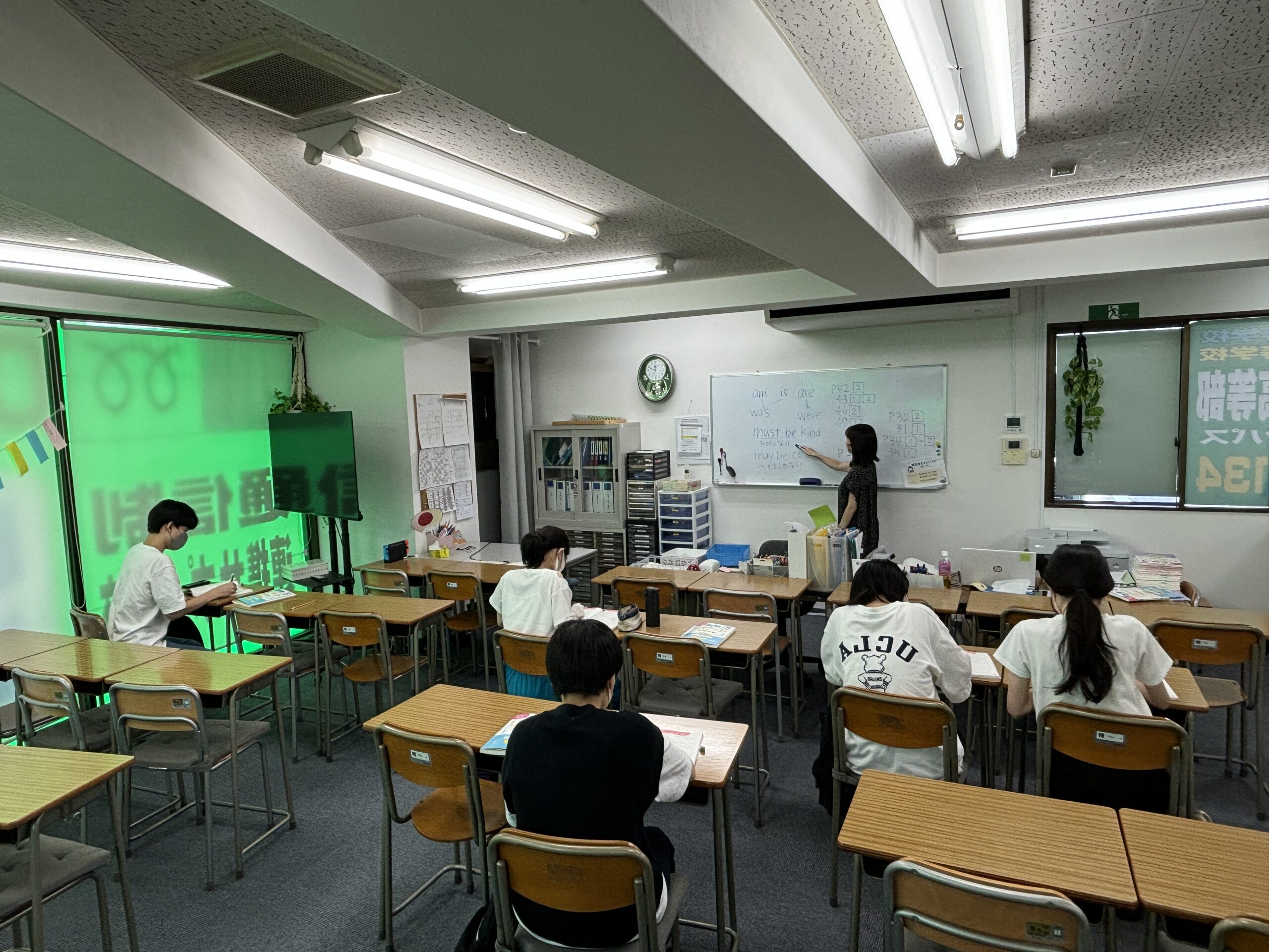 夏季特別プログラム　「中学校振り返り講座」実施中！！