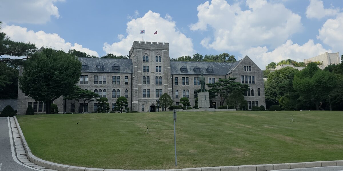 韓国の大学キャンパス